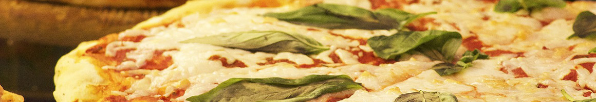 Eating Pizza at Anna's Pizza House.